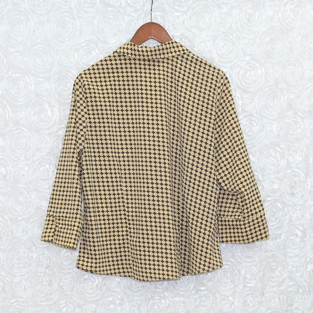 Notations Petite Button Down Blouse - image 3